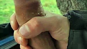 Dick flash under pants in public waiting for view