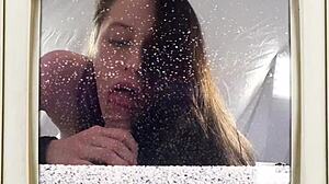 student jackie gets cum blasted by doctor