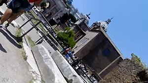 Voyeur Captures Ass Delight In Rome Streets