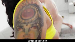 Avery Black and Lilly Bell swap stepbrothers to avoid trouble