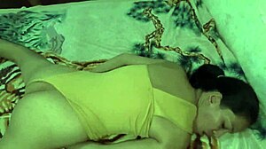 Agathatey enjoys erotic sex and satisfies her needs right now