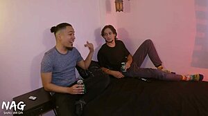 Foursome Couple Futbolist Vs Poledancers