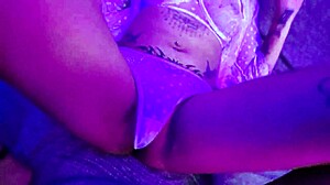 Cute alt teen enjoys intimate moment with lucky guy