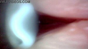 Endoscope Camera Records Male Ejaculation Moment