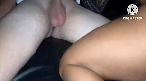 wife rubs bareback on young stud in hotel cabin 😘