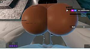 I let her fuck me long in Roblox game?