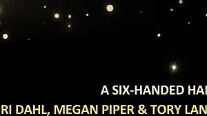 tory lane milks ricky's huge dick with dirty talk.