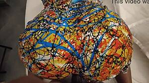 Fat Babe Teases Cock After Shower Then Bends Over For Doggystyle Riding And Creampie