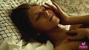 Skinny Roxana Fingers Her Butt In The Solo Scene With Socks Leading To Orgasm