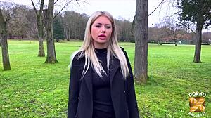 georgia, 28, gets violently fucked in stockings