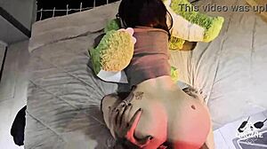 amberzinha thanks with her wet pussy backstage