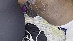 Ebony Girl Fucks Husband Hard