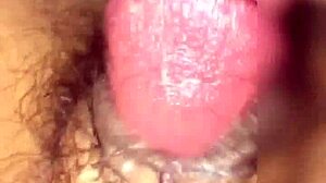 Intense orgasm in silk stockings