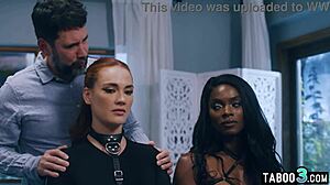 obedient milf wife siri dahl and her ebony friend serving husband