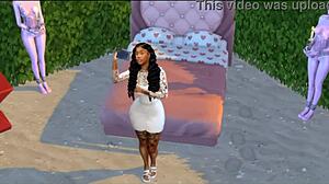 萨默沃克渴望大黑鸡巴插紧屁股和阴道