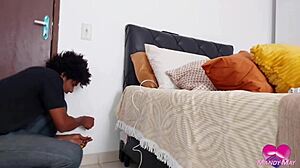 Handyman's monster cock gives electric fucking surprise 😜