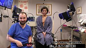 Rebel Wyatt's Pussy Blasted with Cum Backstage