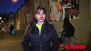 Naughty Latina Daniela Nerea Screams For Black Cocks