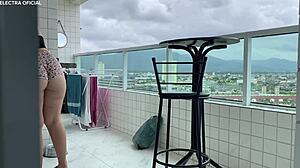 Latina Maid Shows Delicious Ass