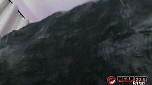 milf dominates with feet tickling