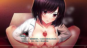 I feel the passion in this kissing scene with Rena Ochi