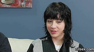 Naughty cutie is brought to butthole asylum for brutal ass licking and painful therapy