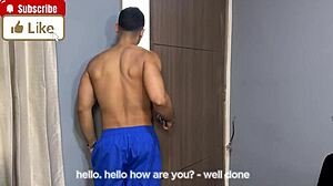 angel cruz fucks her brother-in-law in her first bisexual adventure, getting bent over and more