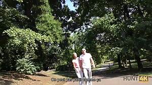 Ella Loses Wallet, Finds Wild POV Lick in Hidden Czech Hunt