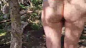 Girl Next Door Walks Barefoot On The Beach