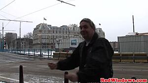 Dutch Tourist Enjoys Homemade Session