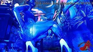 spiderbabe in halloween costume adventure