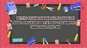 Ellie Shoules Cheerleader Gets Cunt Creamed By Stepfather 😍