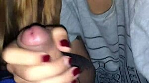 girl in forest gets big cock fucking