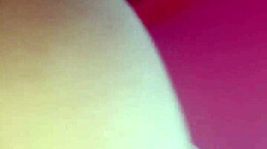 Peruvian milf sucks cock in robe, rides to creampie outdoors