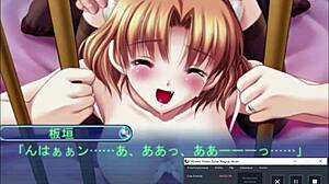 Cute blond cheerleader in Itagaki's short movie part 2 of 3