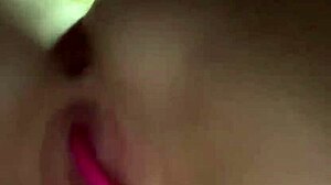 Teen BBW Takes Massive Dildo in Her Big Ass, Fingering to Orgasm and Cum