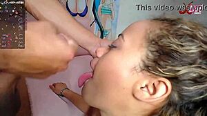 i giv super blowjobz and cumshot in her mouf