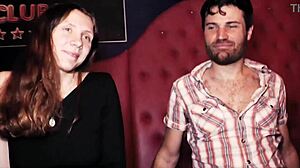 Lola pretends innocence while handling two cocks in rough group action.