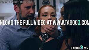 obedient milf wife siri dahl and her ebony friend serving husband