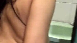 Tight Ass Fucked Roughly in Bathroom.