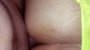 Wow, wife bent over in stockings for doggystyle!