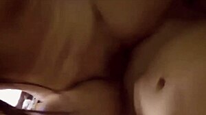 young amateur couple reaches orgasm in cowgirl riding compilation.