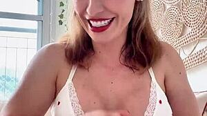 Sexy Milf Guides Dildo Fetish Solo Session