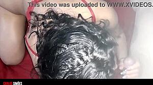 que tesao esse pau grande na minha buceta, morena com bunda suculenta gemendo alto