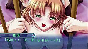 Cute blond cheerleader in Itagaki's short movie part 2 of 3