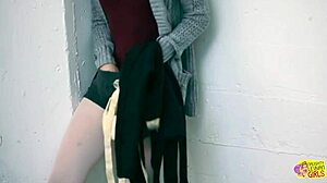 I-I can't believe these two ballerinas are eating pussy and touching small breasts like that