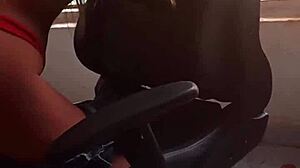 follando con mi amiga rubia, metiendo dildo en su rico coño!