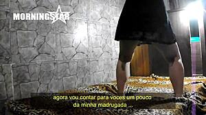 Early morning anal with wife for hardcore couple assfucking and cum