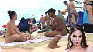 French man shares confession about ejaculating on the beach in European sex story