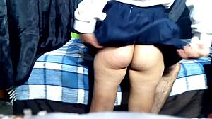 Oye pa puedo salir un rato oh está descansando que será eso que tiene parado ahí y si lo pruebo que se sentirá dios mío que ricoooo casero perverso real